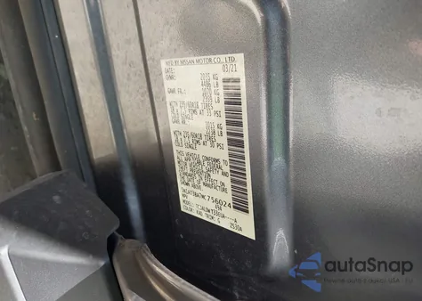 2021 Nissan Rogue Sv Fwd z USA, uszkodzony, nr VIN 5N1AT3BA7MC756024